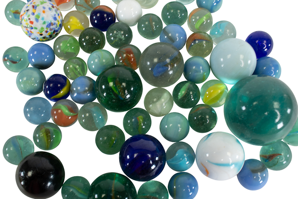 Glasmurmeln Marbles XL, 500 g