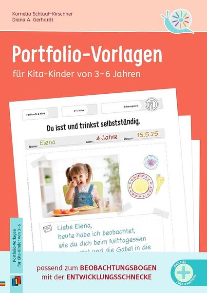 Portfolio-Vorlagen für Kita-Kinder von 3–6 Jahren  Portfolio-Vorlagen für Kita-Kinder von 3–6 Jahren