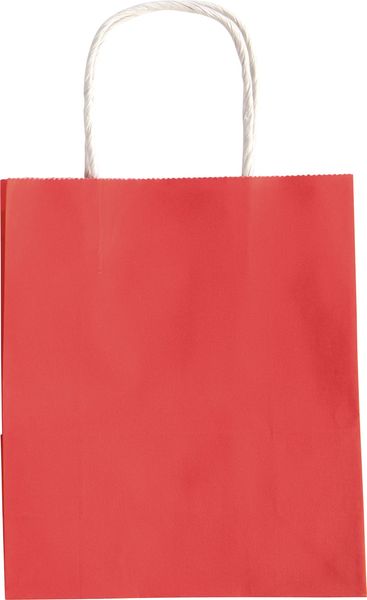 FOLIA Papiertüten M, Kraftpapier, farbig sortiert, 20 Stück