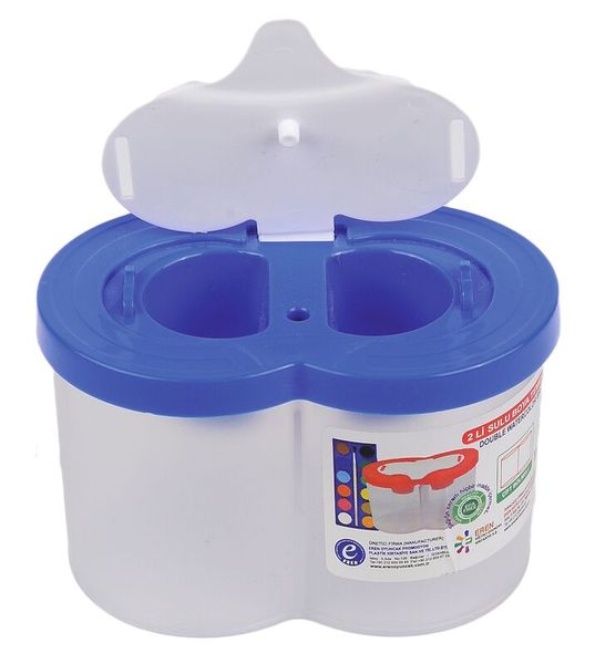 Farbbecher mit Deckel & Umfallschutz, 4er Set Farbbecher mit Deckel & Umfallschutz, 4er Set