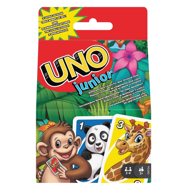 UNO Junior, 2-4 Personen, ab 3 Jahre