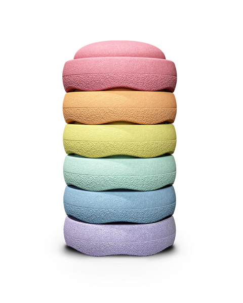 Schwamm, Kochschwamm, Runde Schwämme, Pastellfarben, Stacked Schwämme