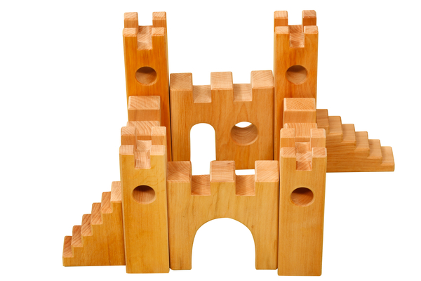 BAUSPIEL Ritterburg, 10 teilig BAUSPIEL Ritterburg, 10 teilig