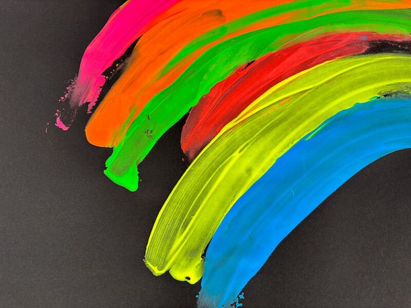 CREALL Fluor-Plakatfarbe, 6 x 250 ml