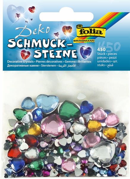 FOLIA Schmucksteine Set 1 (1800 Stück)