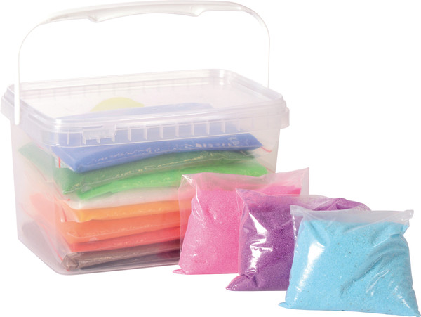 Schmuckkasten, Sandkasten, Knete, Farbton, Spielzubehör