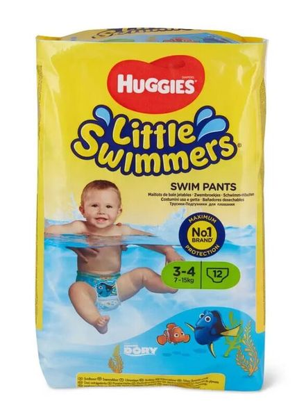Huggies "Little Swimmers" Größe 3-4 80 Stk (4 x 20 Stk)