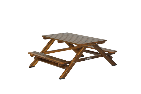 Outdoor Picknick-Tisch & Passenden Sonnenschirm, Variante wählbar