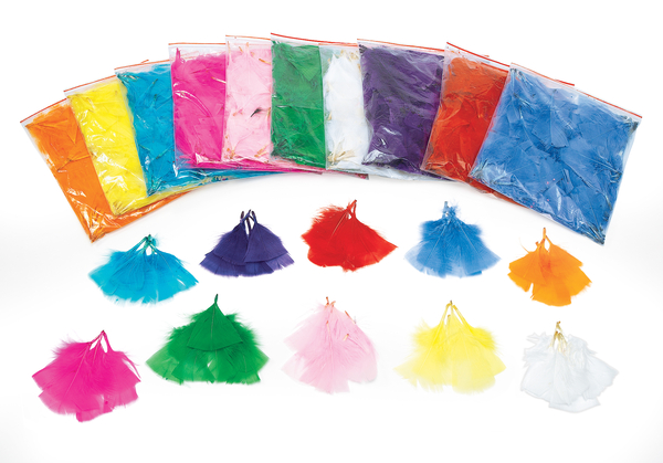 Bunte Federn, 140g Bunte Federn, 140g