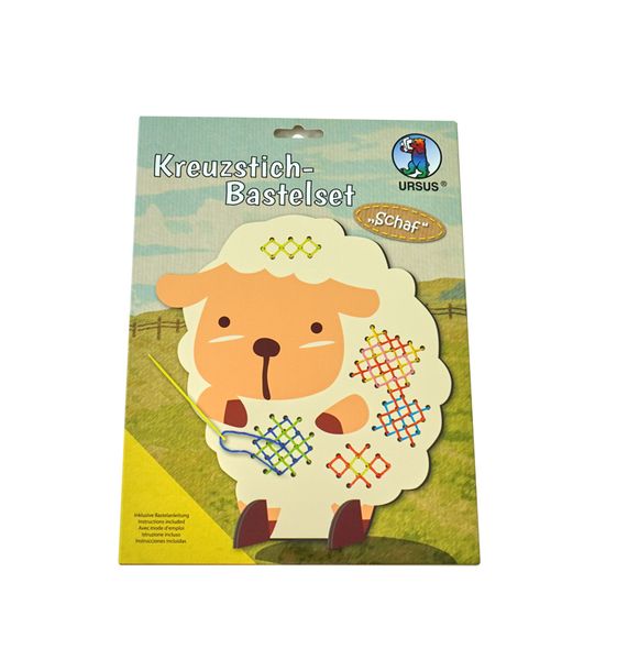 Kreuzstich-Bastelset, ca. 21 x 18 cm, Motiv wählbar Kreuzstich-Bastelset, ca. 21 x 18 cm, Motiv wählbar