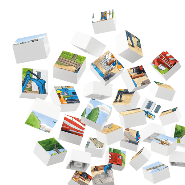 HUBELINO Puzzle - Auf der Baustelle (35-teilig), ab 4 Jahre HUBELINO Puzzle - Auf der Baustelle (35-teilig), ab 4 Jahre