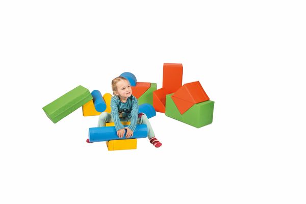 Kissen, Bausteine, Puzzleteile, Spielzeugblöcke, Kinder spielzeug