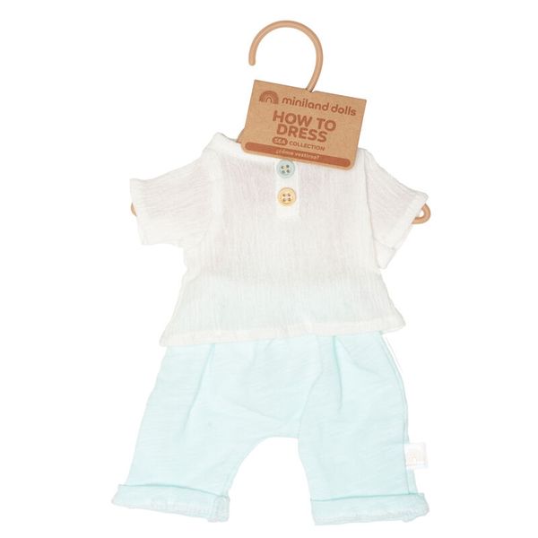 Puppenkleidung-Set aus Strick "Sommer", 38 cm, 9-tlg.