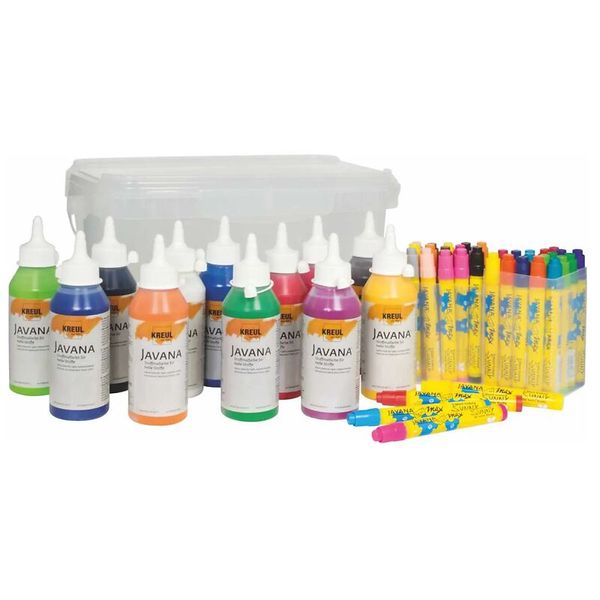 KREUL Big Box zum Malen auf Stoff, 49-teilig KREUL Big Box zum Malen auf Stoff, 49-teilig