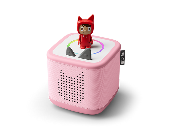 kinderspeaker, rosa lautsprecher, tragbarer lautsprecher, mini lautsprecher, blau-pink kontrast