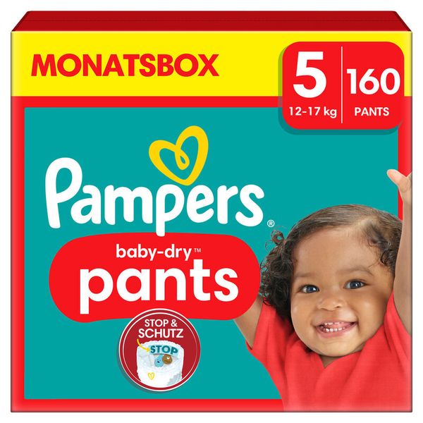 PAMPERS Baby Dry Pants Gr. 5, Junior 11-17 kg, (verschiedene Verpackungsgrößen)
