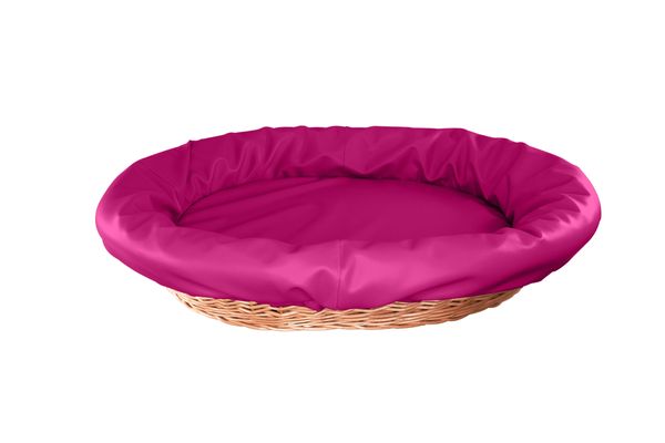 Babykörbchen klein (90 cm), Kunstleder, Farbe wählbar