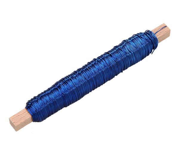 Basteldraht blau, 0,50 mm x 50 m