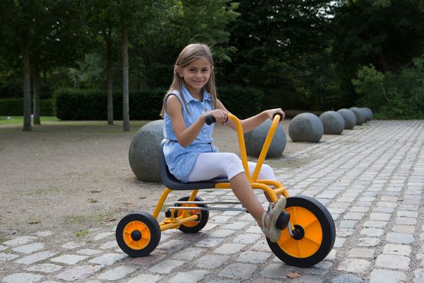 Kinderfahrrad, Dreirad, Trike, Gelb, Spielzeug