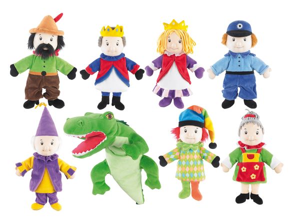 8 Handpuppen Kasperltheater 8 Handpuppen Kasperltheater