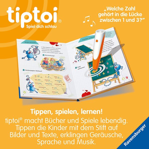 RAVENSBURGER tiptoi® Lern mit mir! Mathe 1. Klasse, ab 6 Jahre RAVENSBURGER tiptoi® Lern mit mir! Mathe 1. Klasse, ab 6 Jahre