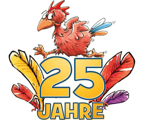  cartoon,  Vogel,  roter Vogel,  Federn,  Jubiläum