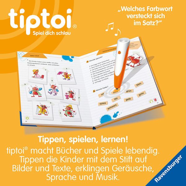 RAVENSBURGER tiptoi® Lern mit mir! Deutsch 1. Klasse, ab 6 Jahre RAVENSBURGER tiptoi® Lern mit mir! Deutsch 1. Klasse, ab 6 Jahre