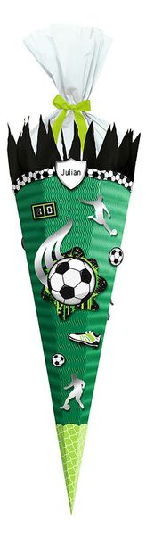 Schultüten-Bastelset Easy Line Fußball, 68 cm, 1 Set 