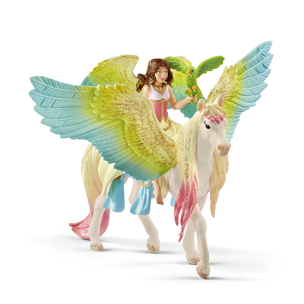 Schleich® Surah mit Glitzer-Pegasus (SONDERANGEBOT)