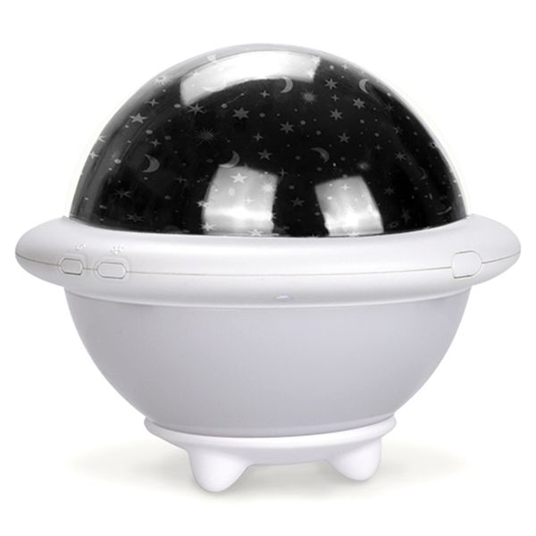 LED-Projektionslampe Ufo, mit 3 Motiveinsätzen LED-Projektionslampe Ufo, mit 3 Motiveinsätzen