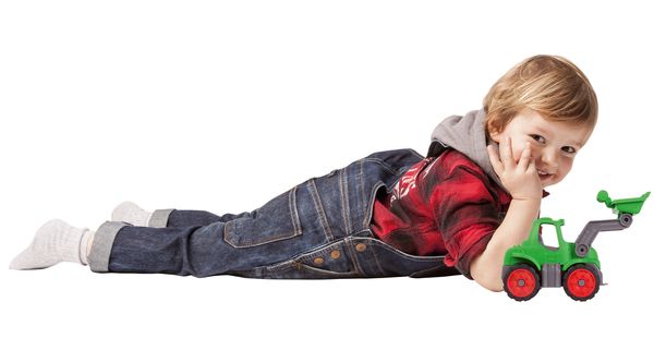 BIG Power-Worker Mini Traktor, Kunststoff, 23 x 10 x 11,5 cm, 2-5 Jahre BIG Power-Worker Mini Traktor, Kunststoff, 23 x 10 x 11,5 cm, 2-5 Jahre