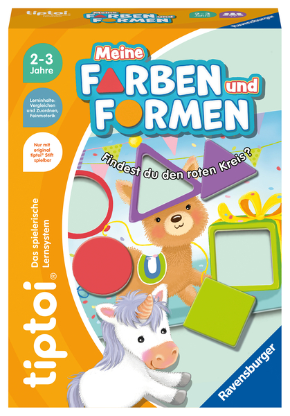 RAVENSBURGER tiptoi® Meine Farben und Formen, ab 2 Jahre RAVENSBURGER tiptoi® Meine Farben und Formen, ab 2 Jahre