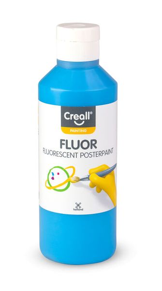 CREALL Fluoreszierende Leuchtfarbe, 250 ml, Farbe wählbar
