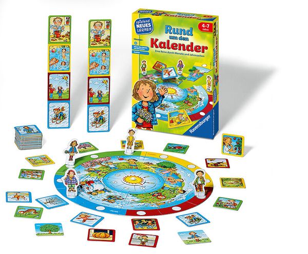 RAVENSBURGER Lernspiele-Set, ab 4 Jahre (3 Spiele)