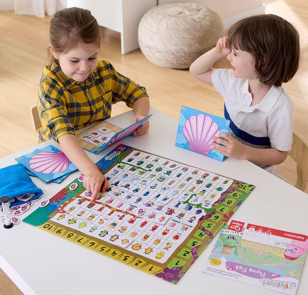 HAPE "Peppers Flying Fish", Einmaleins-Lernspiel, ab 7 Jahre HAPE "Peppers Flying Fish", Einmaleins-Lernspiel, ab 7 Jahre