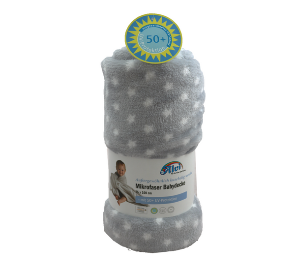 ALVI Babydecke Stars, 75x100 cm, Mikrofaser ALVI Babydecke Stars, 75x100 cm, Mikrofaser