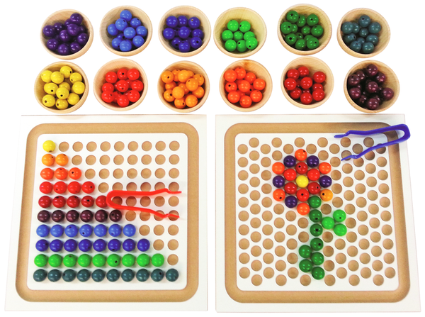 BAUSPIEL Perlenbrett-Set, 256-tlg. BAUSPIEL Perlenbrett-Set, 256-tlg.