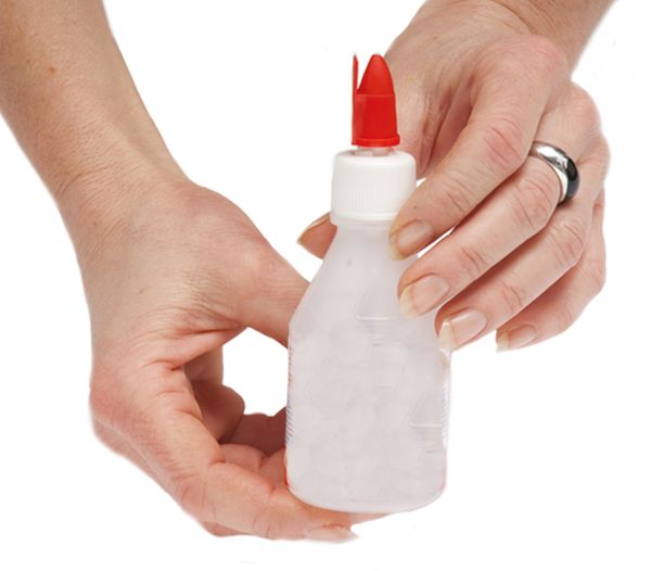 Collall Klebstoffflasche leer mit Drehdeckel, 1 Stück Collall Klebstoffflasche leer mit Drehdeckel, 1 Stück