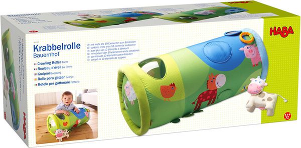 HABA Krabbelrolle Bauernhof, ab 6 Monate (SONDERANGEBOT)