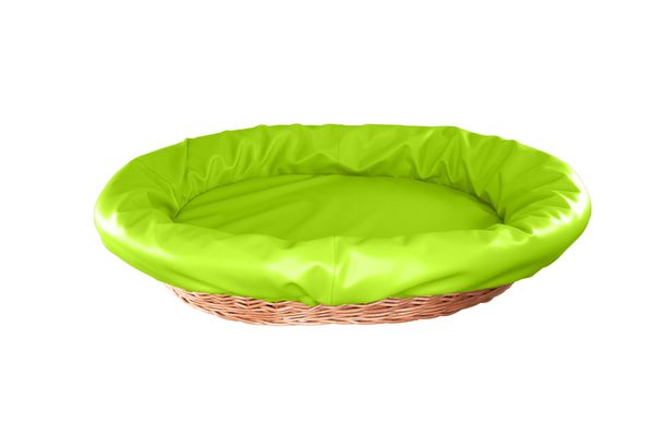 Babykörbchen klein (90 cm), Kunstleder, Farbe wählbar
