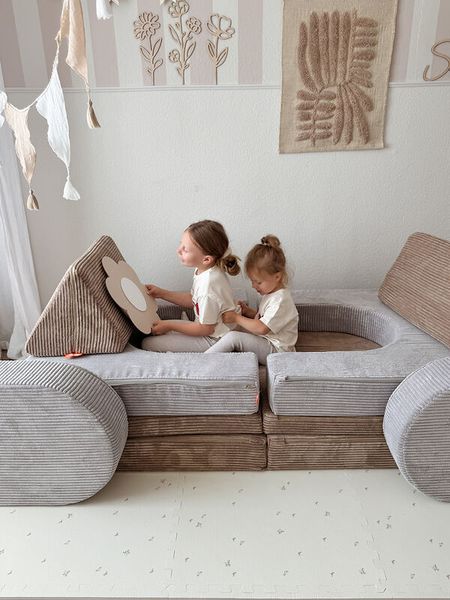 FUNZY Polster Torbogen Cord - Zubehör für Spielsofa, Farben wählbar
