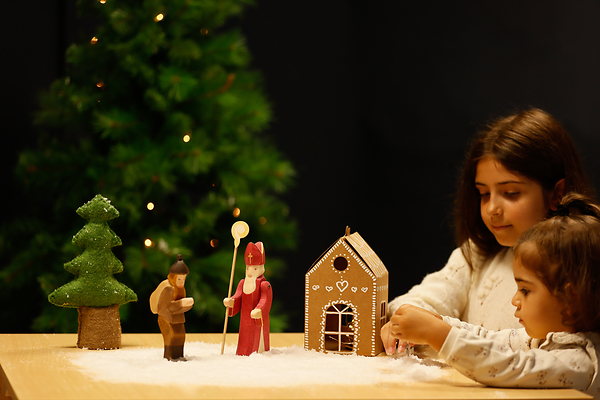 OSTHEIMER Set Nikolaus und Knecht Ruprecht