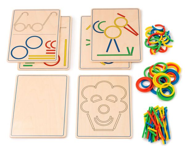 TOYS FOR LIFE rings and sticks - Ringe und Stäbchen, ab 3 Jahre