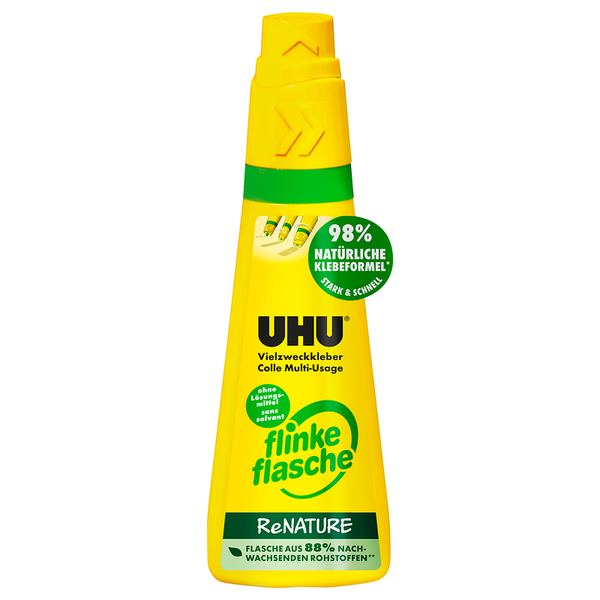 UHU flinke Flasche ReNature, 100 g, ohne Lösungsmittel