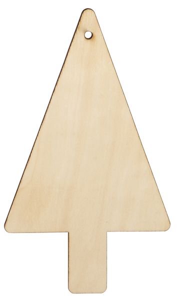 Holzanhänger Tannenbaum, 6 Stück Holzanhänger Tannenbaum, 6 Stück