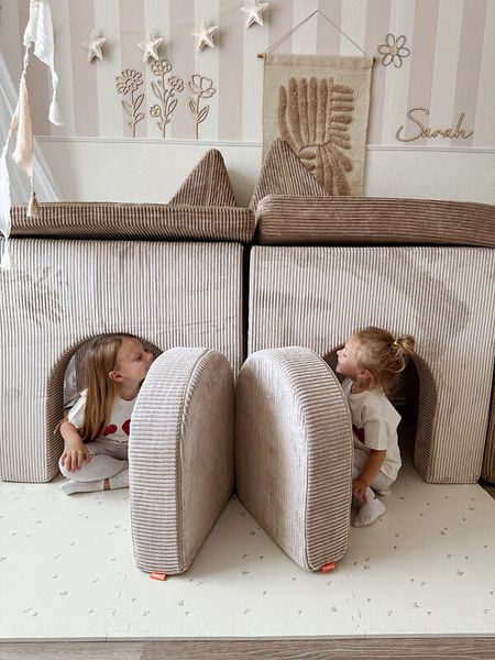 FUNZY Polster Torbogen Cord - Zubehör für Spielsofa, Farben wählbar