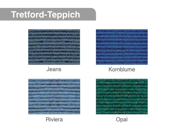TRETFORD Teppich rund gekettelt, 400 cm, diverse Farben TRETFORD Teppich rund gekettelt, 400 cm, diverse Farben