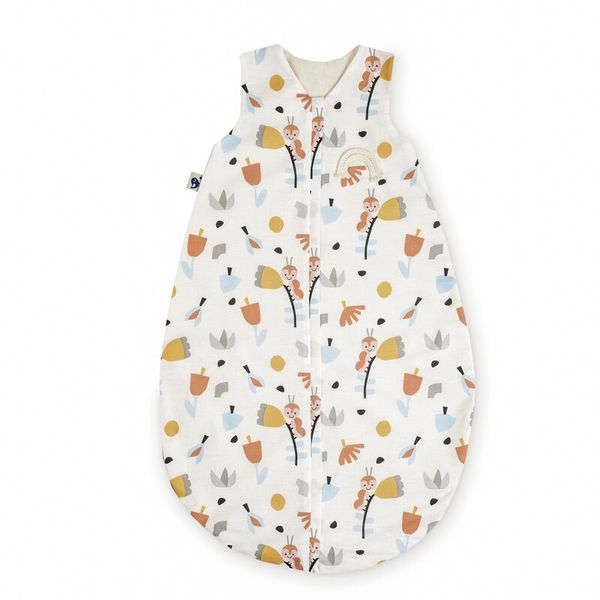 Schlafsack, Baby, Geometrisches Muster, Farbpalette, Knopfleiste