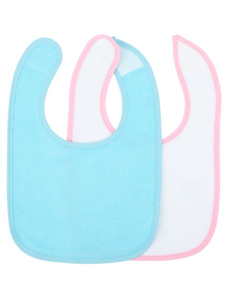 Lätzchen mit Klettverschluss, Mädchen, 10er Set Lätzchen mit Klettverschluss, Mädchen, 10er Set