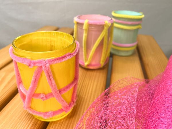 Trommel, Drum, Gelb, Filzband, Farben